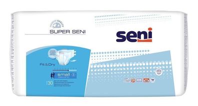 Inkontinenzwindeln Super Seni, 30er Pack, Größe S