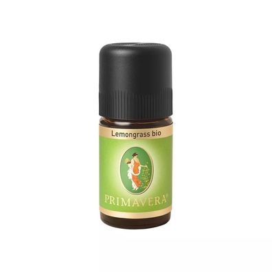 Primavera Lemongrass bio 5ml ätherisches Öl naturreine Qualität