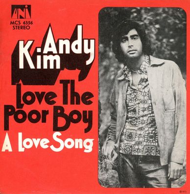 7" Cover Andy Kim - Love the Poor Boy