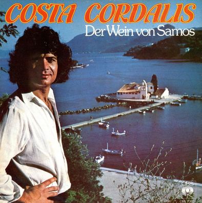 7" Cover Costa Cordalis - Der Wein von Samos