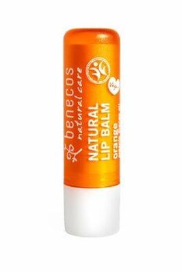 benecos 3x benecos Natural Lip Balm Orange 4,7g