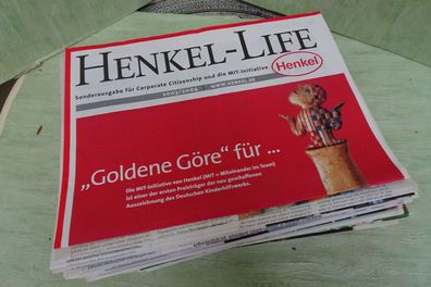 71x Henkel Life Zeitung für Mitarbeiter 2002-2011 inkl Sonderbeilagen