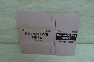alter Karton 1 Dutzend Palmolive Seife Grosses Stück N°10223