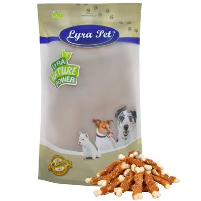 1 - 10 kg Lyra Pet® Calciumknochen mit Hühnerbruststreifen