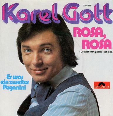 7" Cover Karel Gott - Rosa Rosa