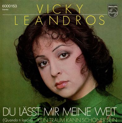 7" Cover Vicky Leandros - Du lässt mir meine Welt