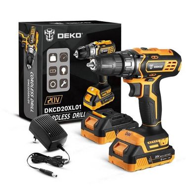 Deko Tools - DKCD20XL01-H10S2 - Akkuschrauber
