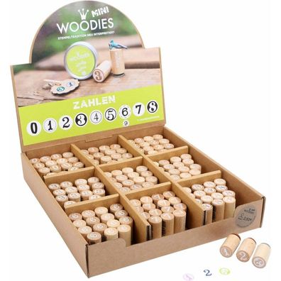 Display Woodies Stempel "Zahlen"