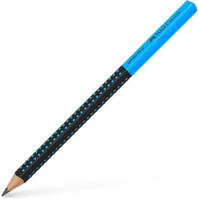 Bleistift Jumbo Grip Two Tone (schwarz/ blau)