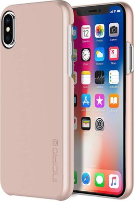 Incipio Feather Ultra Thin Schutzhülle für iPhone X Handyhülle rosegold