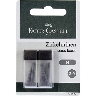 12 FABER-CASTELL 123121 Zirkelminen H 2,0 mm