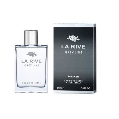 La Rive Grey Line Eau de Toilette, 90ml - Maskulines Duftwasser