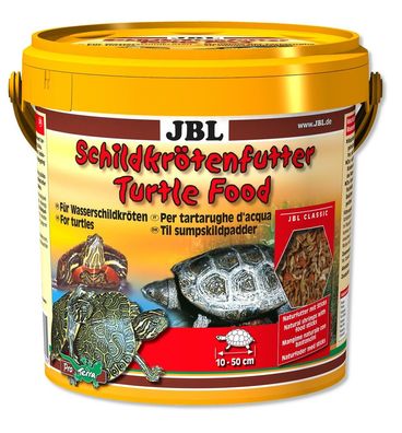 JBL Schildkrötenfutter 2,5 l für Wasserschildkröten von 10-50 cm