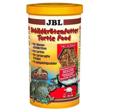 JBL Schildkrötenfutter 1 l für Wasserschildkröten von 10-50 cm