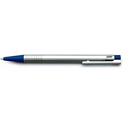 LAMY Kugelschreiber logo silber Schreibfarbe blau