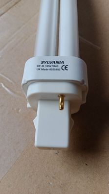 2-pin Sylvania CF-D 18w/840 UK Made 0025152 CE 2 Stifte pins Bolzen