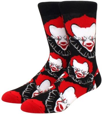 ES/ IT Motiv Socken Pennywise Clown Lustige Pennywise Horror Movie Heroes Socken