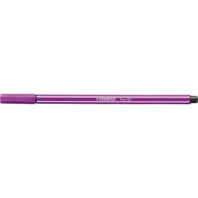 Stabilo Fasermaler Pen 68/58 M 1mm Runds 1mm lila nicht auswaschbar
