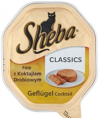 Sheba Geflügel-Katzenfutter, 85g.