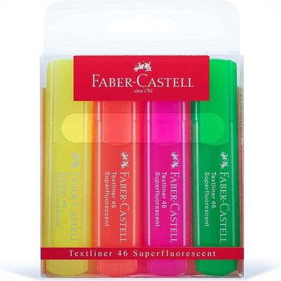 Faber-Castell Textmarker 4er Pack