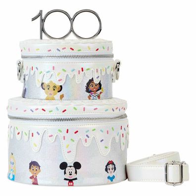 Loungefly Disney 100 Jahrestag Celebration Cake Crossbody Tasche