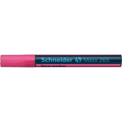 Deco-Marker 265 Schneider 2-3mm rosa