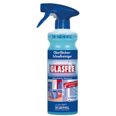 6x Dr. Schnell GlasFee Glasreiniger - 500 ml | Flasche (500 ml) (Gr. 500 ml)