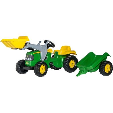 Treppe Traktor RollyKid John Deere Junior-grün