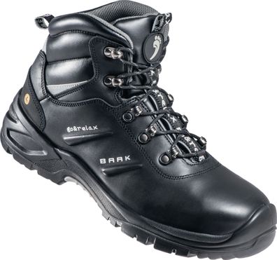 Sicherheitsstiefel Harrison Gr. 41 schwarz Leder S3 SRC ESD EN20345