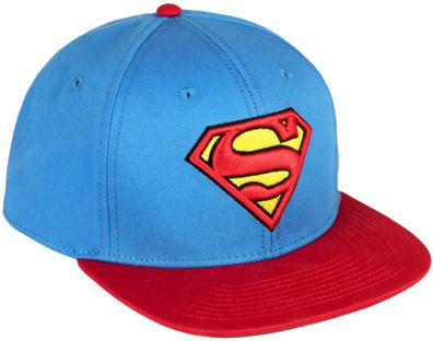 Superman 3D Logo Snapback Cap - DC Comics Superman Kappen, Mützen, Hüte & Caps