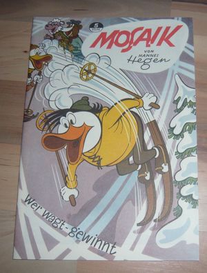 Digedags Mosaik 5 - Wer wagt gewinnt * Hannes Hegen Reprint Comic Abenteuer