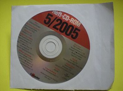 Computer BILD 5/2005 Software PC Programme CD-ROM Heft CD