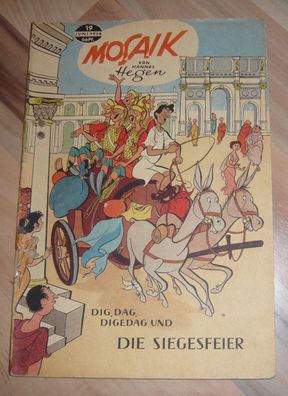 Digedags Mosaik 19 - Die Siegesfeier * Dig Dag Digedag Hannes Hegen Original 1958