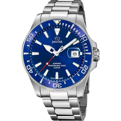 JAGUAR SWISS MADE | Executive Diver J860/ C | Herren Armbanduhr | blau