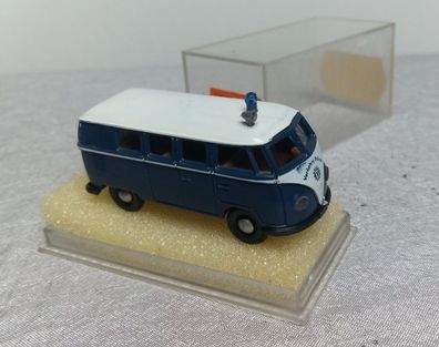 VW Bulli T1 Kombi, Polizei, Lautsprecherwagen, Brekina