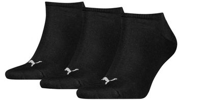 Puma Sneaker Socken Plain 3-Pack schwarz