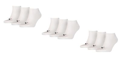Puma Sneaker Socken Plain 9-Pack weiß