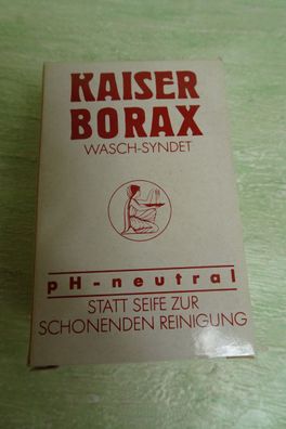 altes Kaiser Borax Wasch-Syndet ph neutral statt Seife Schwarzkopf Henkel 100g