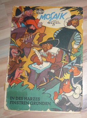 Digedags Mosaik 54 - In des Harzes Finstren Gründen Hannes Hegen Original 1961