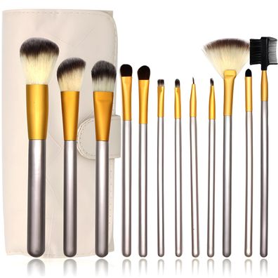 Pinsel Make-up Kosmetik Set 12 Teile Brush Retoo