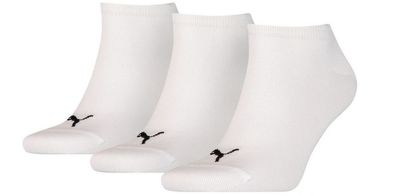 Puma Sneaker Socken Plain 3-Pack weiß