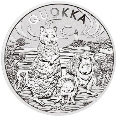 Silbermünze 999 Quokka 2024 1 oz 5. Ausgabe Perth Mint