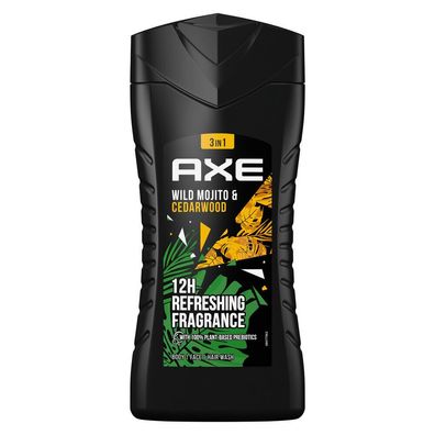 AXE WILD Green Mojito & Cedarwood Bodywash Duschgel - 250 ml (Gr. Standardgröße)