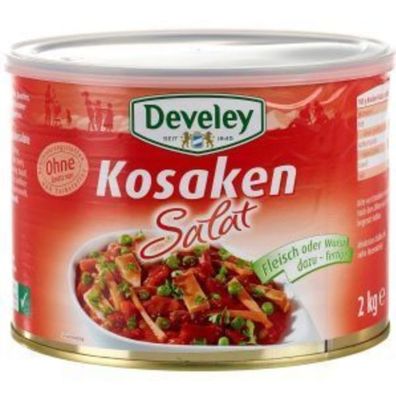 Develey Kosaken Salat 2 kg / Dose