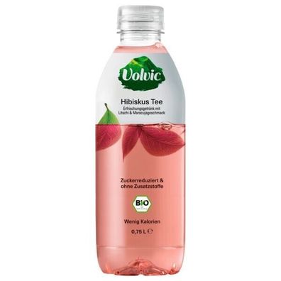Volvic BIO Tee Hibiskus 6x0.75l Fl. inkl. Einwegpfand