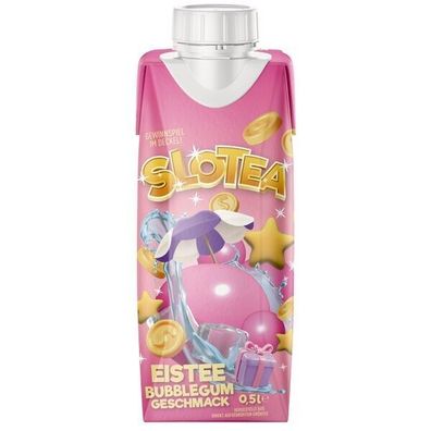 Slotea Bubblegum Eistee Bubblegum Geschmack 12x0.50l Pg.