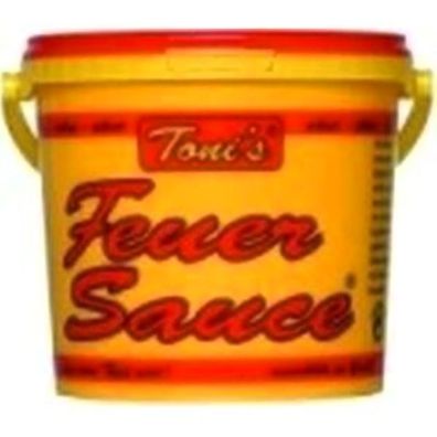 Toni´s Feuer Sauce 2,5 kg / Eimer