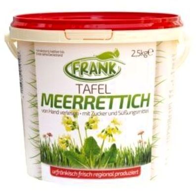 Frank Tafelmeerrettich 2,5 kg / Eimer