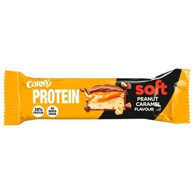 Corny Protein Soft Peanut Caramel 12x45 g Rg.