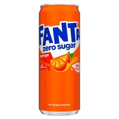 Fanta Orange Zero Sugar 24x0.33 L Dose Einweg-Pfand